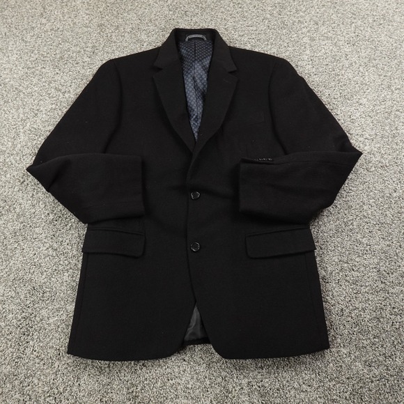 Michael Kors Other - Michael Kors Blazer Mens 38R Black Camel Hair Sport Coat Jacket Lined Suit Top